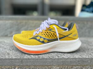 Una super mescola per le nuove Saucony Ride 17