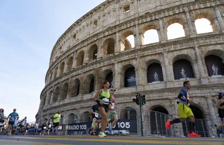 La maratona di Roma (foto courtesy Run Rome The Marathon)