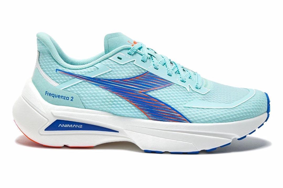 Chaussures Diadora Evo Run GS - Running & Lifestyle - Tige Synthétique Et PU Nubuck - Couleur Lila - Semelle Bombée Confort